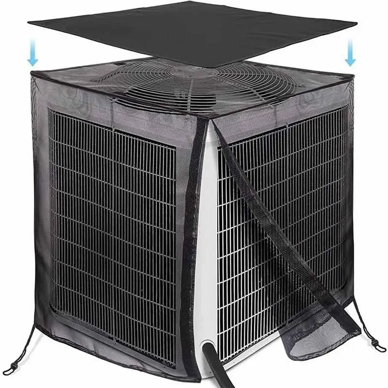 

Air Conditioner Cover Full Mesh AC Unit Mesh Covers Outdoor Air Conditioner Mesh Protector Against Leaves Weeds And Debris With