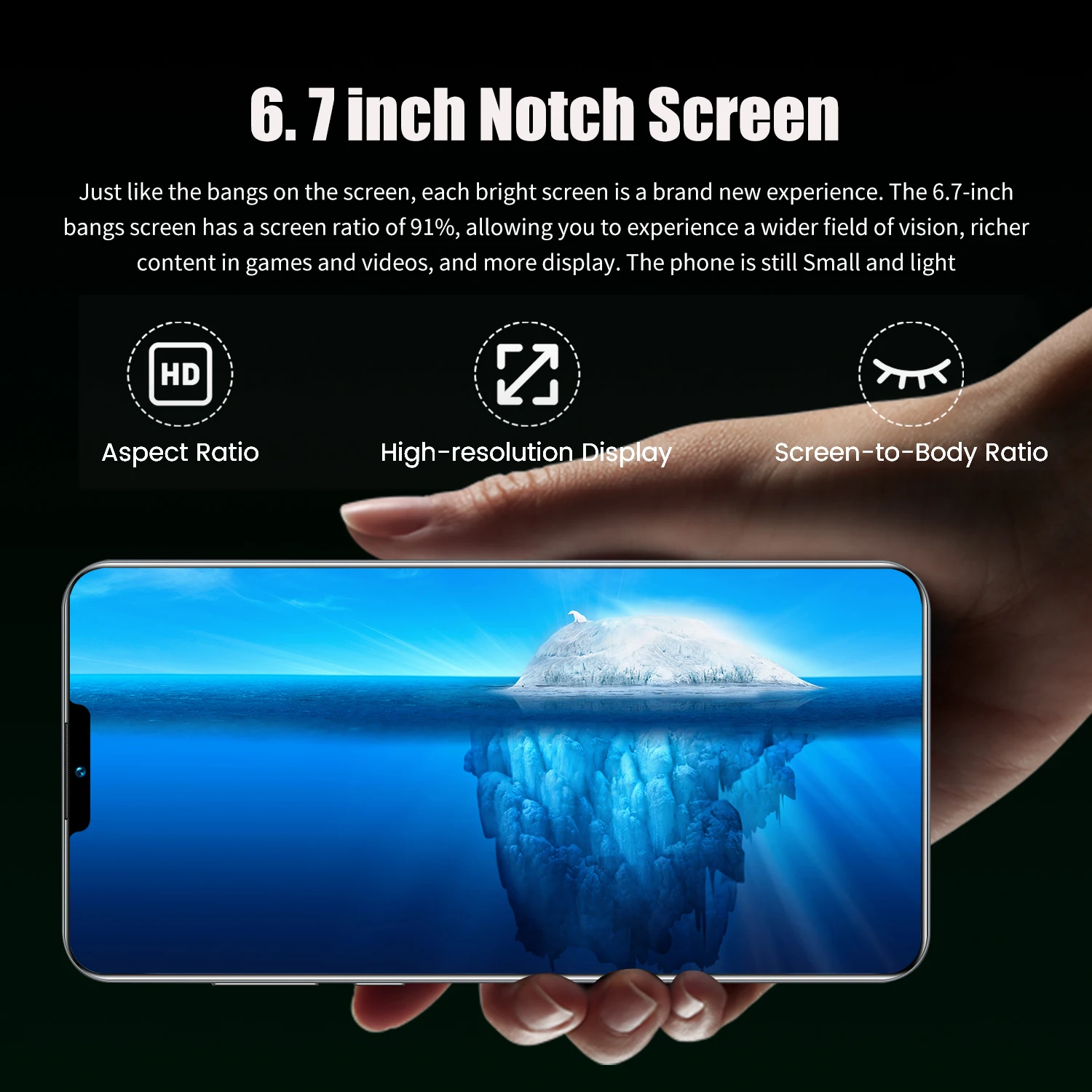 13 promax smartphone global version 6 7 inch 4g 5g 16gb512gb celular mobilephone celulares android 11 unlocked mobile phones free global shipping
