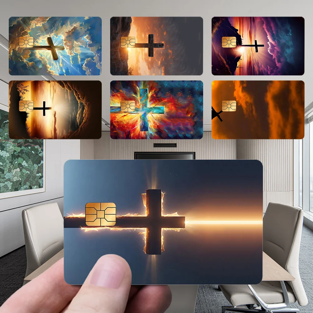 Художественная Библия C-христианский крест наклейки новая мультяшная карта