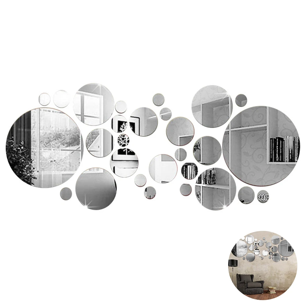 

3D Акриловые Зеркальные Наклейки для Зеркал