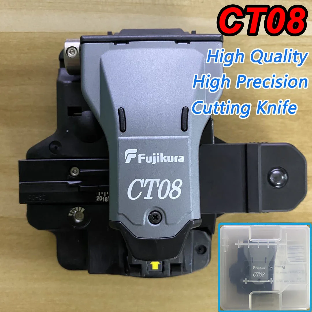 High Quality CT-08 Single Optical Fiber Cleaver CT08 High Precision Cutting Knife Tool Japanese Imports