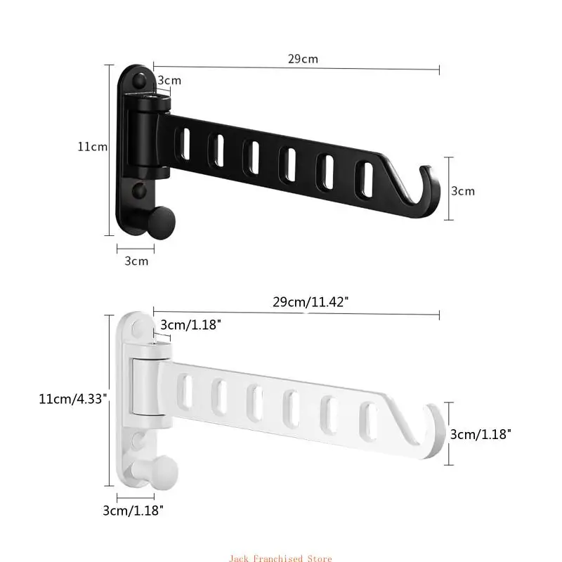 Настенная вешалка для белья сушилка складная одежды металлическая стойка