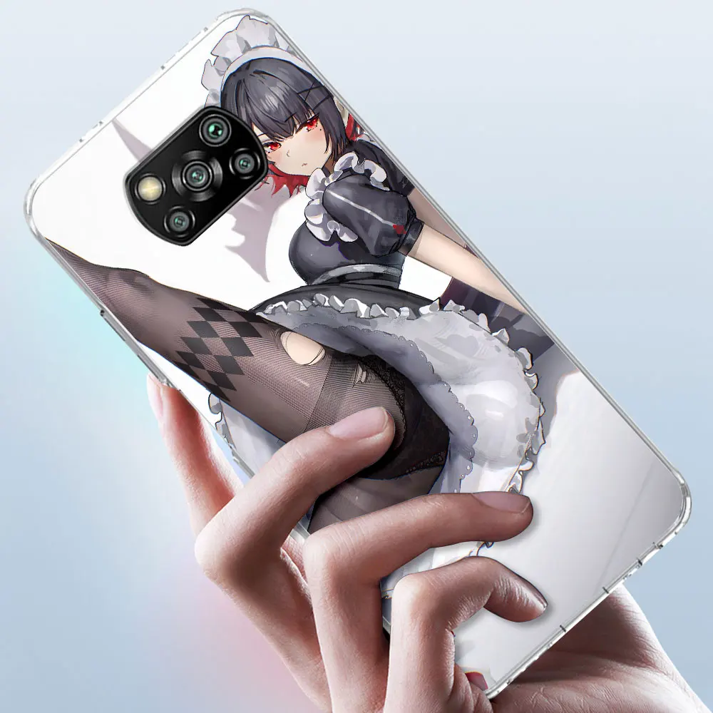 Чехол ZZZ Ellen Joe Zenless Zone Zero для Xiaomi Poco X6 X4 F4 X3 X5 F5 M5s F1 F3 M3 F2 M4 Pro M5 прозрачный чехол