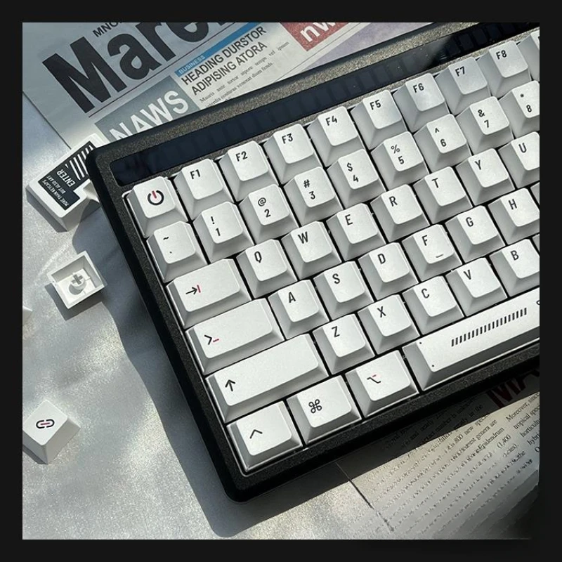 Набор клавиш для механической клавиатуры MX Shift минималистичный белый колпачок ROG