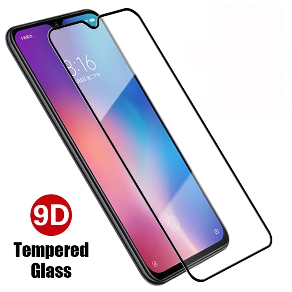 

3PCS 9D Tempered Glass for Xiaomi Mi 9 SE 10 A3 A2 Lite 9T Pro Xiaomi Poco M3 X3 NFC F2 Pro F1 Screen Protector Protective Glass