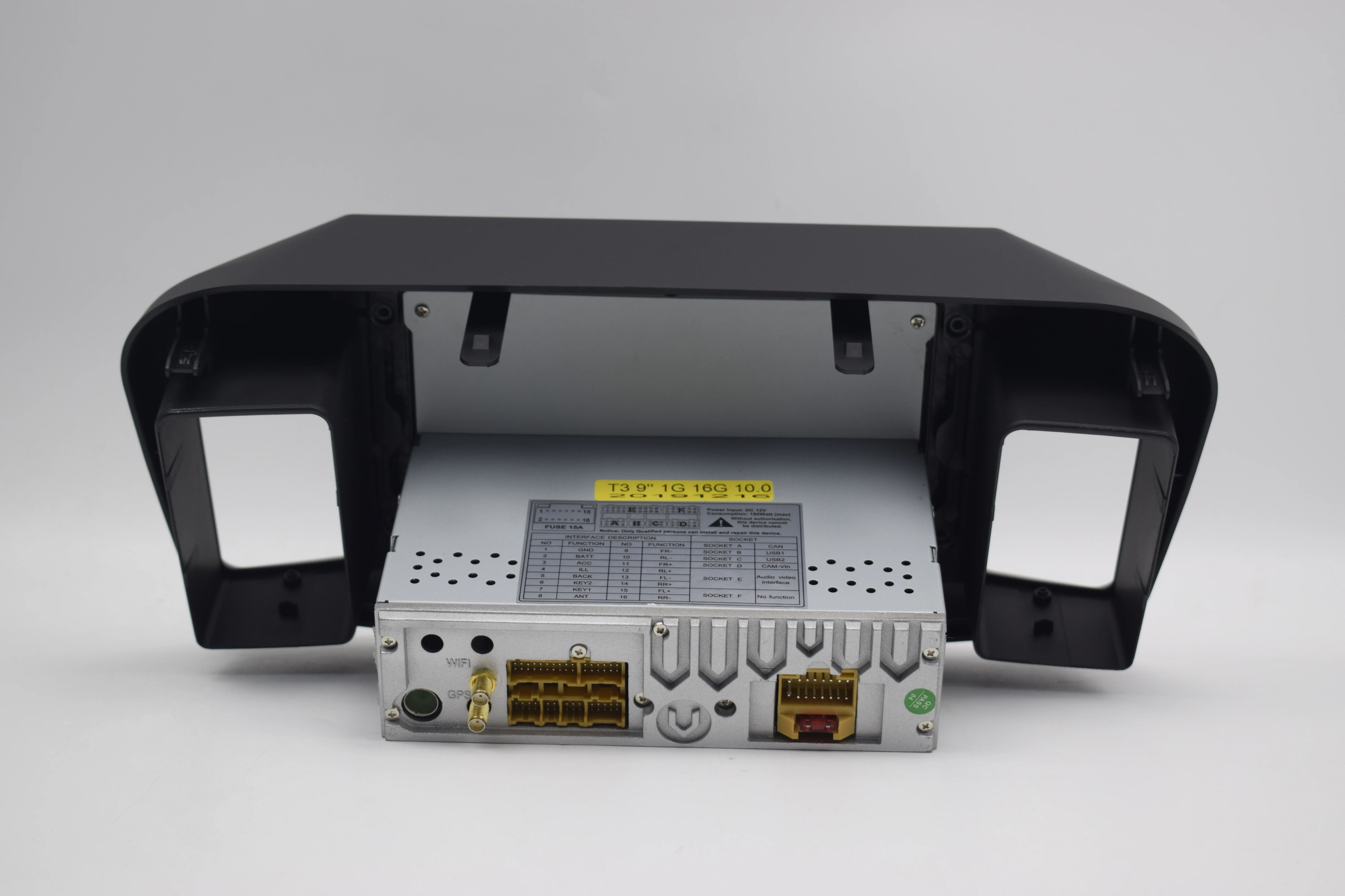 Универсальный автомобильный радиоприемник DVD-плеер с IPS сенсорным экраном на Android