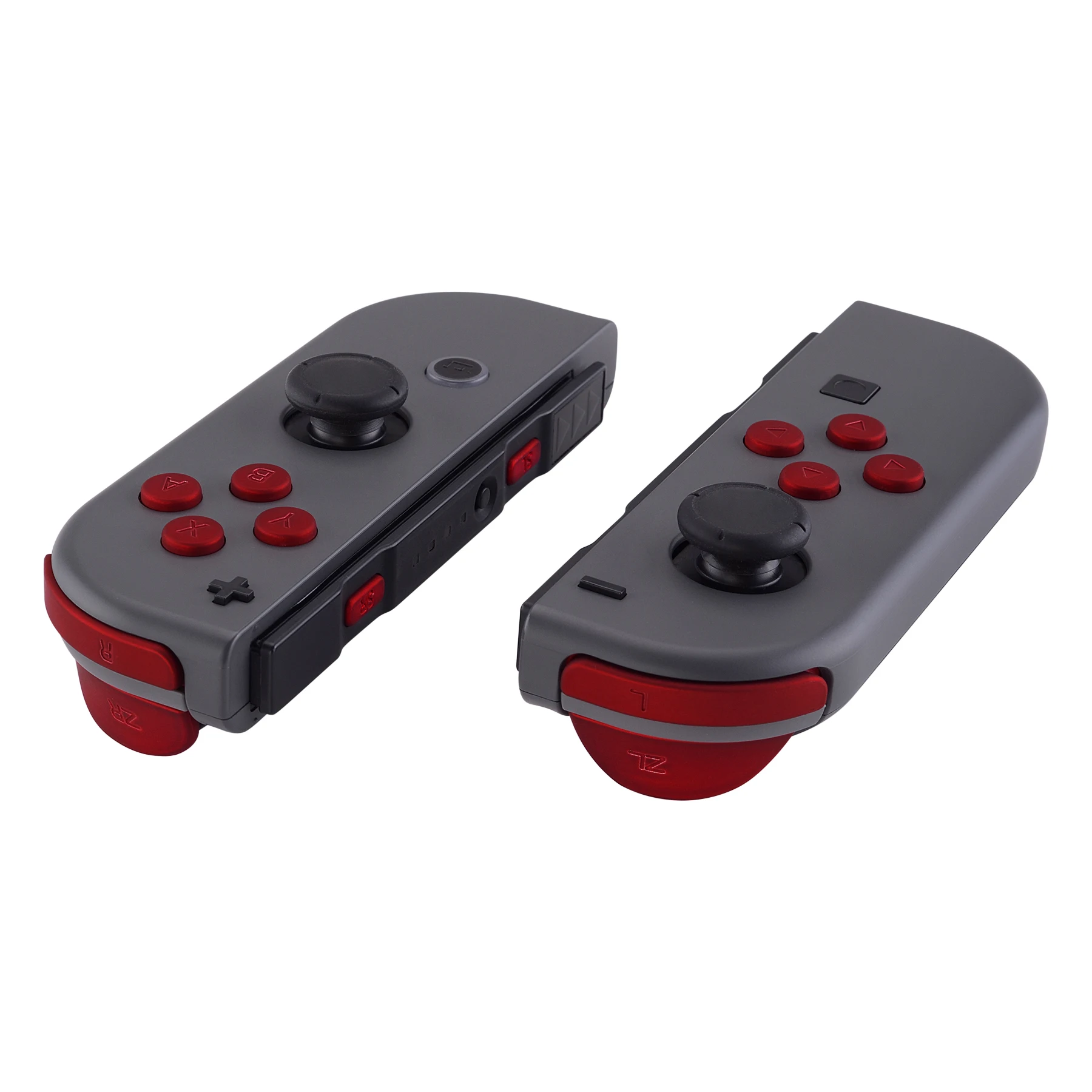 

eXtremeRate Red Replacement ABXY Direction Keys SR SL L R ZR ZL Trigger Full Set Buttons with Tools for NS Switch & OLED JoyCon