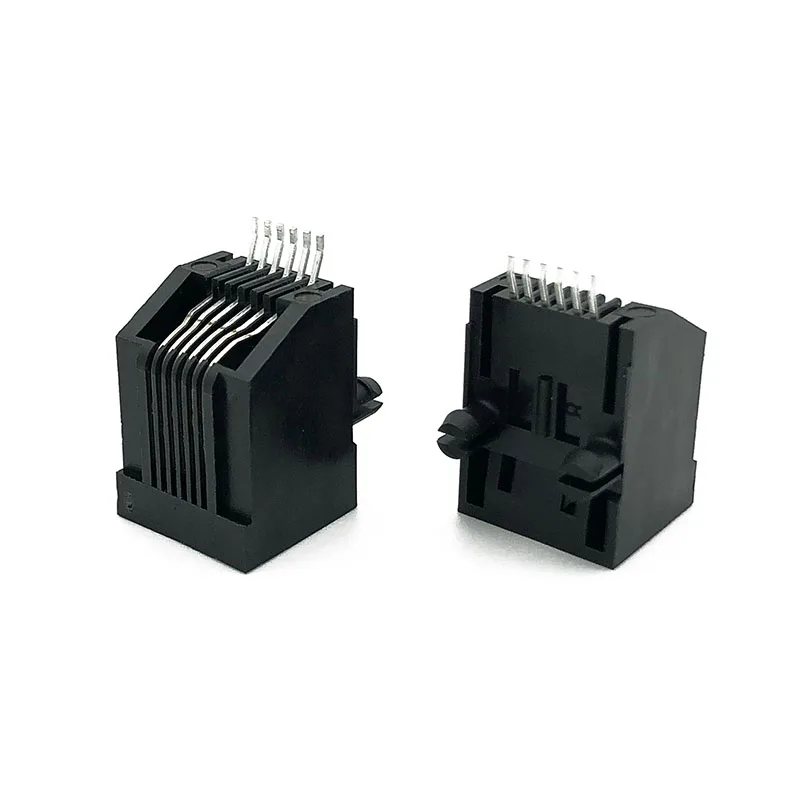 12 шт. разъем RJ12 SMT прямоугольный гнездо RJ25 6P6C модульная вилка 5722 коммуникационная