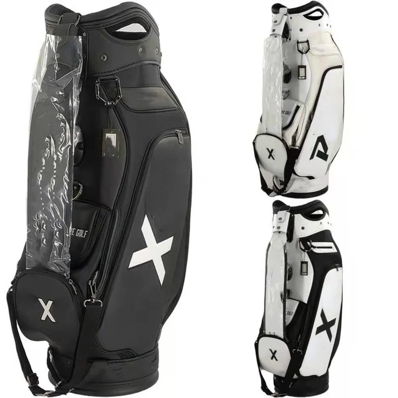 

NEW Golf Bag Golf stand bag Golf Sports Equipment Bag hand bag Lightweight Waterproof and Wear-Resistant Black Standard Profess