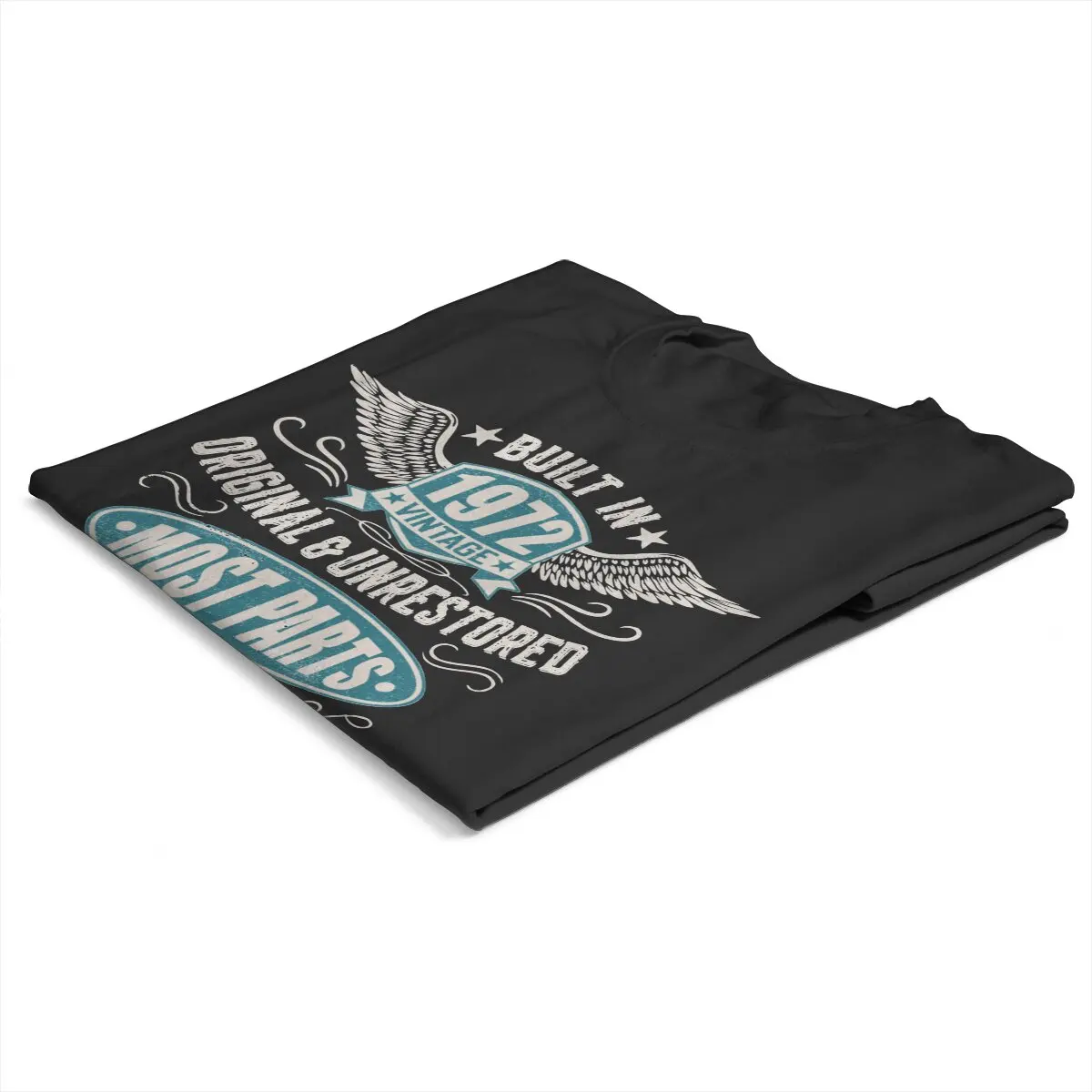 Оригинальная невосстановленная хлопковая футболка для мужчин со встроенными