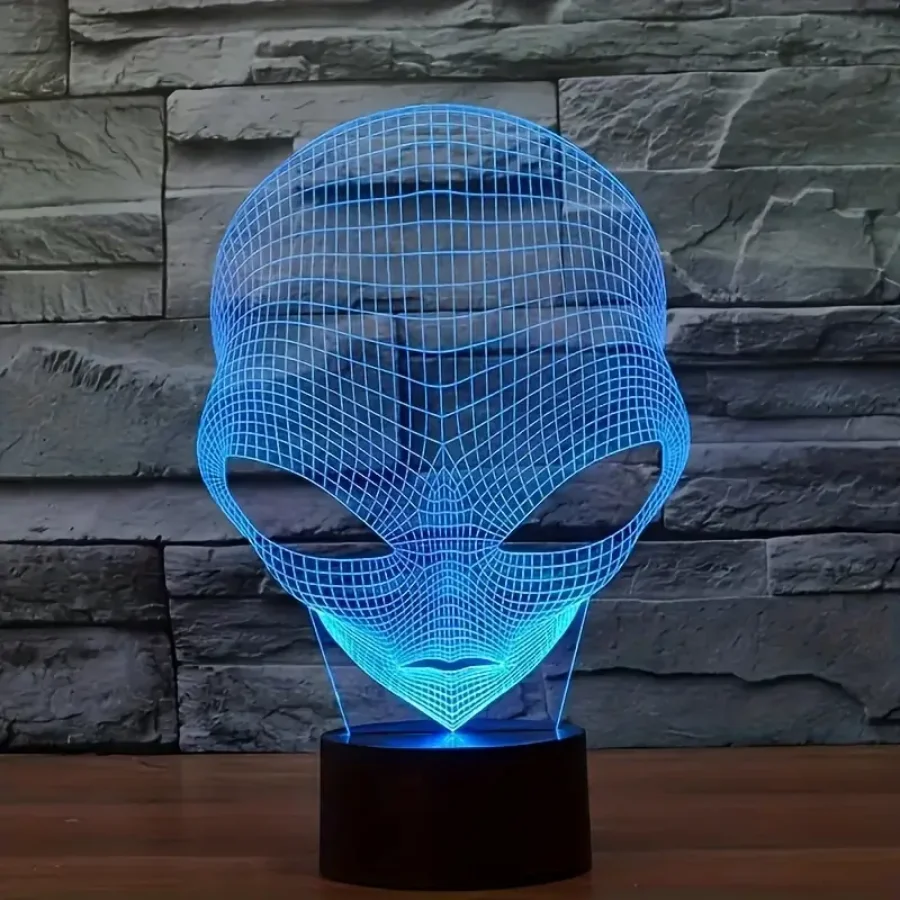 

3D лампа "Инопланетянин" RGB