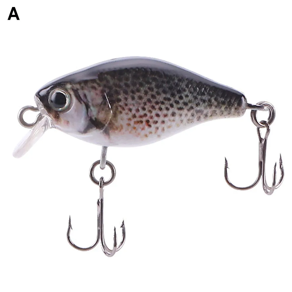 

Artificial Bait Fishing Lure Garden Indoor Parts Plastic + Steel Replacement 3D 4.2g 4.5cm 8# Hook Accessories