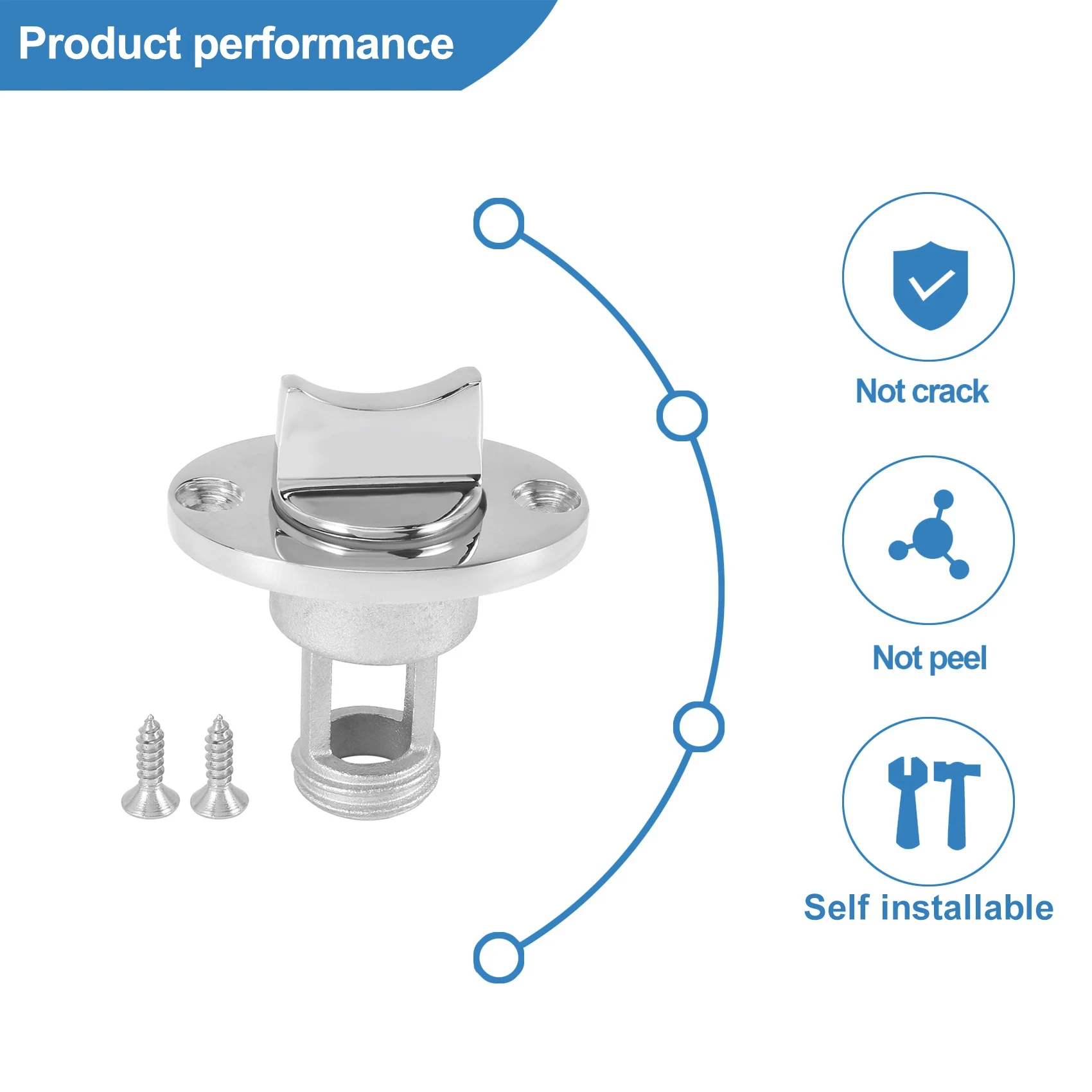 Штепсельная вилка из нержавеющей стали 316 для отверстия 1 дюйм