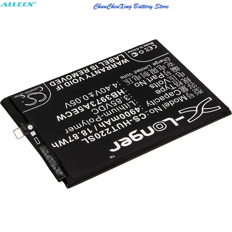 Аккумулятор Cameron Sino 4900 мАч HB3973A5ECW для Huawei EVR-AL00 EVR-L29 Honor Note 10 Mate 20 X RVL-AL09