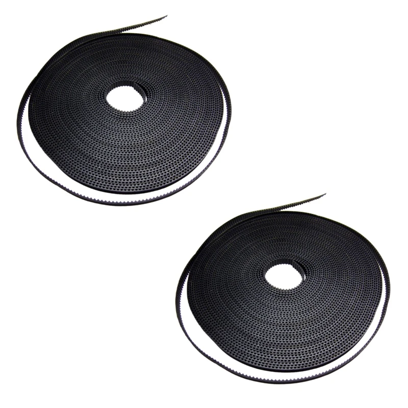 

2X Courroie 2GT-6Mm Timing Belt 3D Printer Courroie GT2(1M)