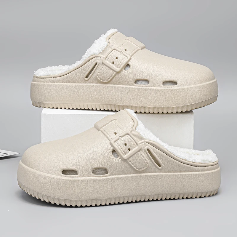 Женские тапочки с мехом цвет в ассортименте