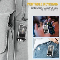 Наключный фонарик Boruit V3 с максимальной яркостью 900 люмен и зарядкой от Type-C#3