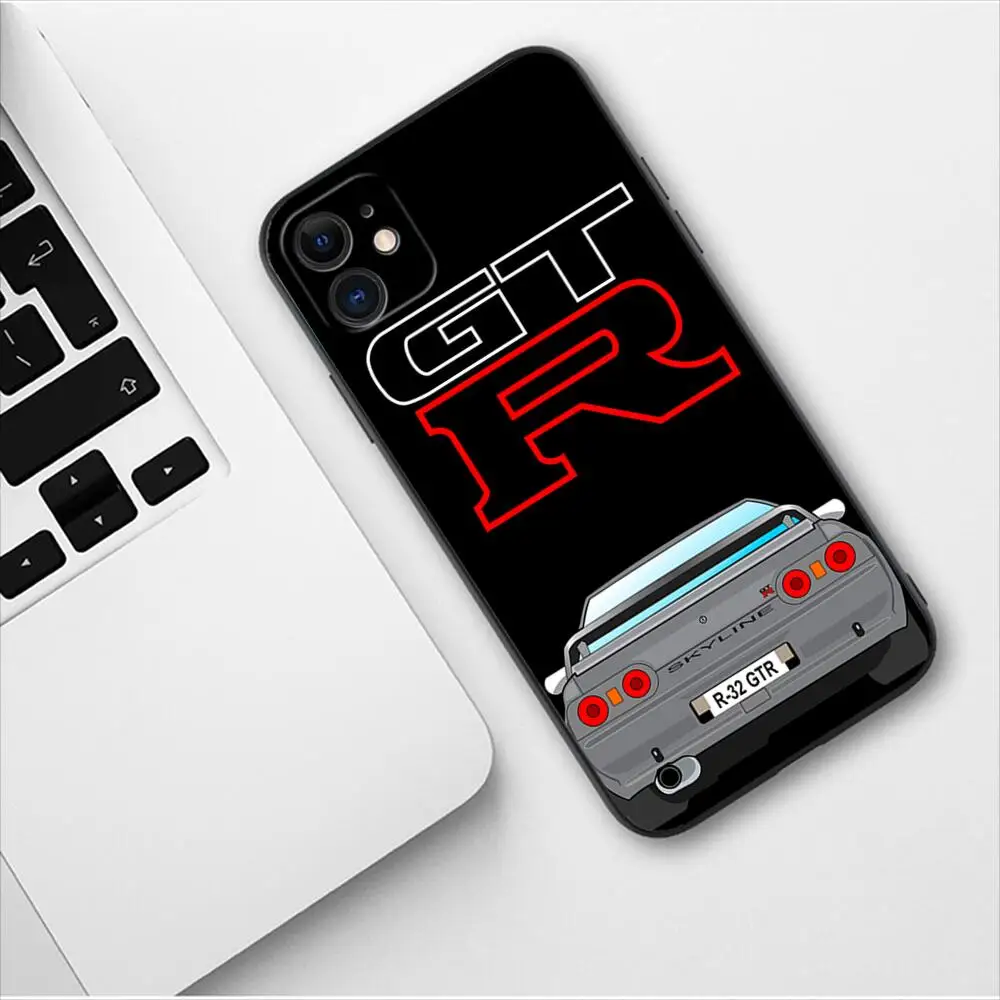 Japan JDM Nissan Sports Car Phone Case For Apple IPhone 13 12 11 14 Pro Max Mini XR X XS  Max 6S 6 7 8 Plus SE 2020 Gift Cover
