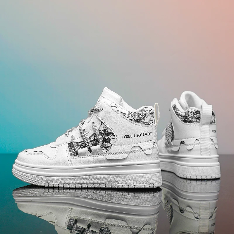 High Top Children's Sports Shoes 2022 Boys Girls Shoes Kids Tennis Footwear Breathable Basketball Shoes Kids Basketball Sneakers