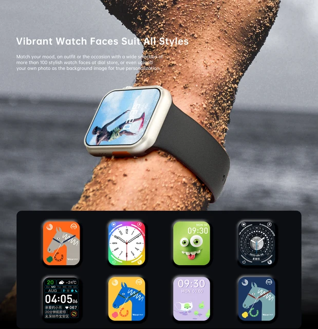 2022 Smart Watch Ultra Series 8 NFC Bluetooth Call Smartwatch Temperature Measuring Health Monitoring Men Women Fitness Bracelet 6