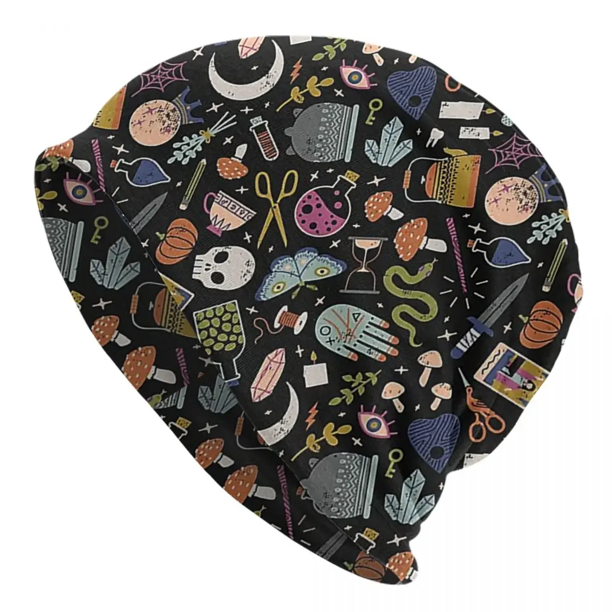 

Magical Objects Skullies Beanies Hats Warm Autumn Winter Outdoor Cap Knitted Bonnet Caps for Men Women Adult