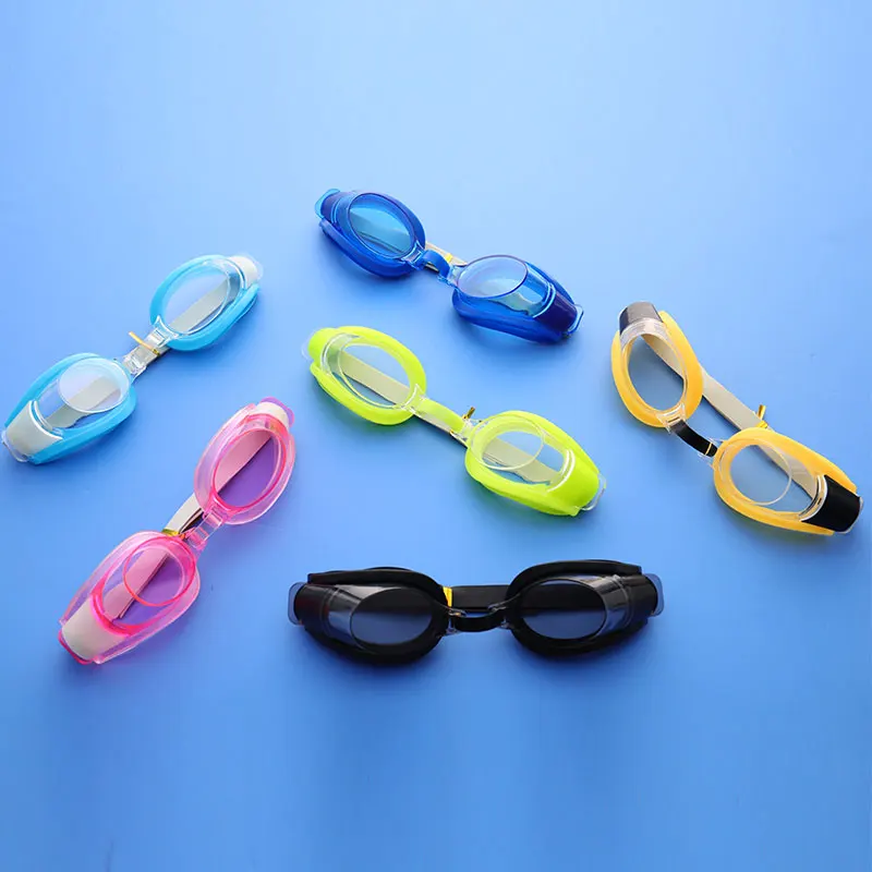 

Children Kids Teenagers Adjustable Swimming Goggles Swim Eyewear Eye Glasses Eyeglasses Sports Swimwear w/ Ear Plugs & Nose Clip