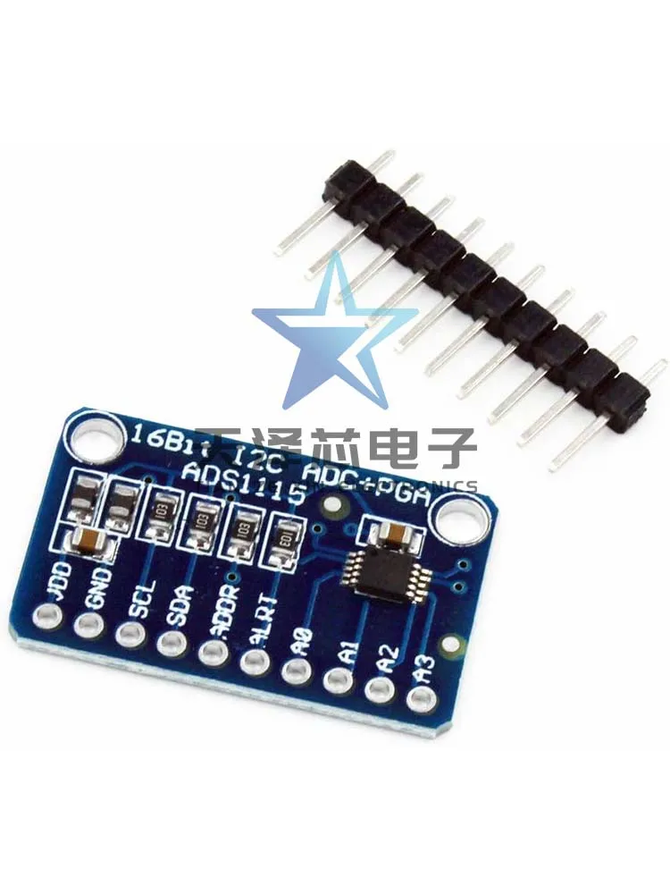 Ads1115 Ультрамаленький 16-битный прецизионный аналого-цифровой преобразователь