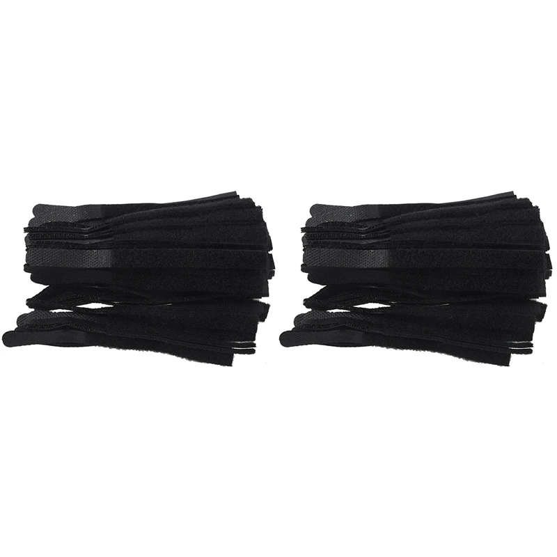 

Approximately 200Pcs Cable Ties Black Straps