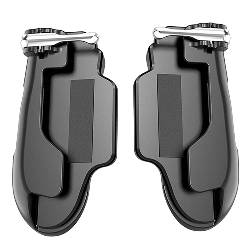 

Mobile Gaming Trigger Fire Button Aim Key Gamepad L1R1 Shooter Controller PUBG