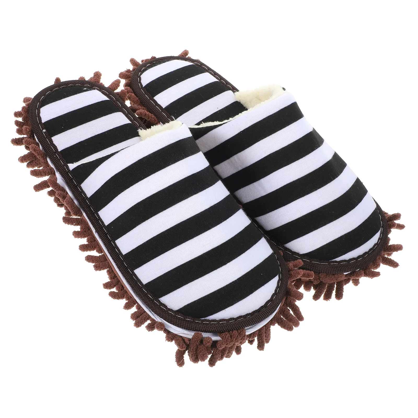 

Practical Mop Shoes Hair Sweeping Household Slippers Cleaning Home Floor Washable