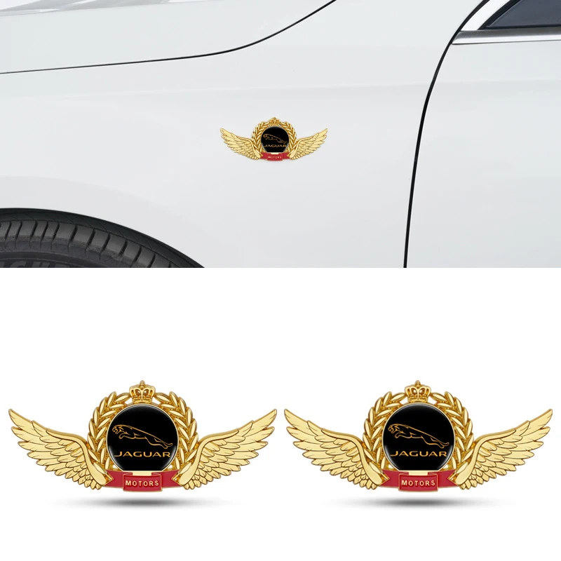 Universal Wheat Ear Decal for Jaguar XF XKR XK XE SVR XJ-S XJ-6 X-Type S-Type F-Pace 2000 Sportbrake Window Grilles Auto Parts