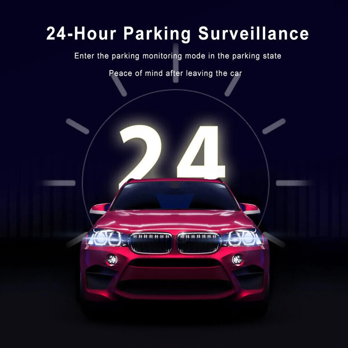 

Touch Screen Car Recorder HD Night Vision DVR Video Recorder