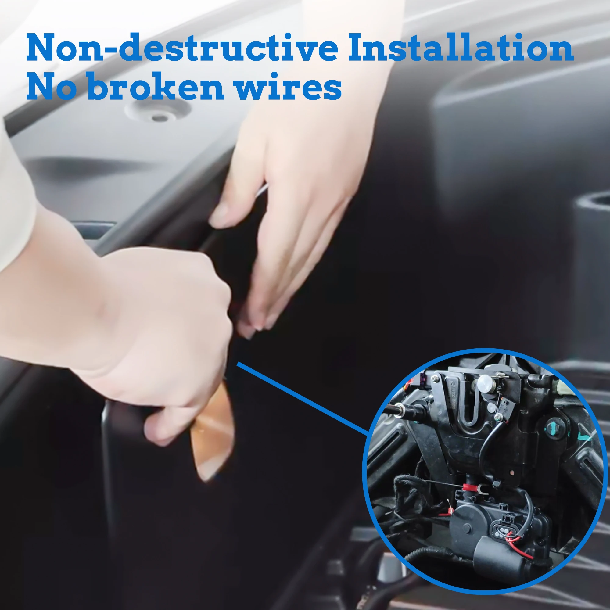 Для Tesla Model Y 2020-2024 гг. передняя запасная коробка электрический всасывающий замок