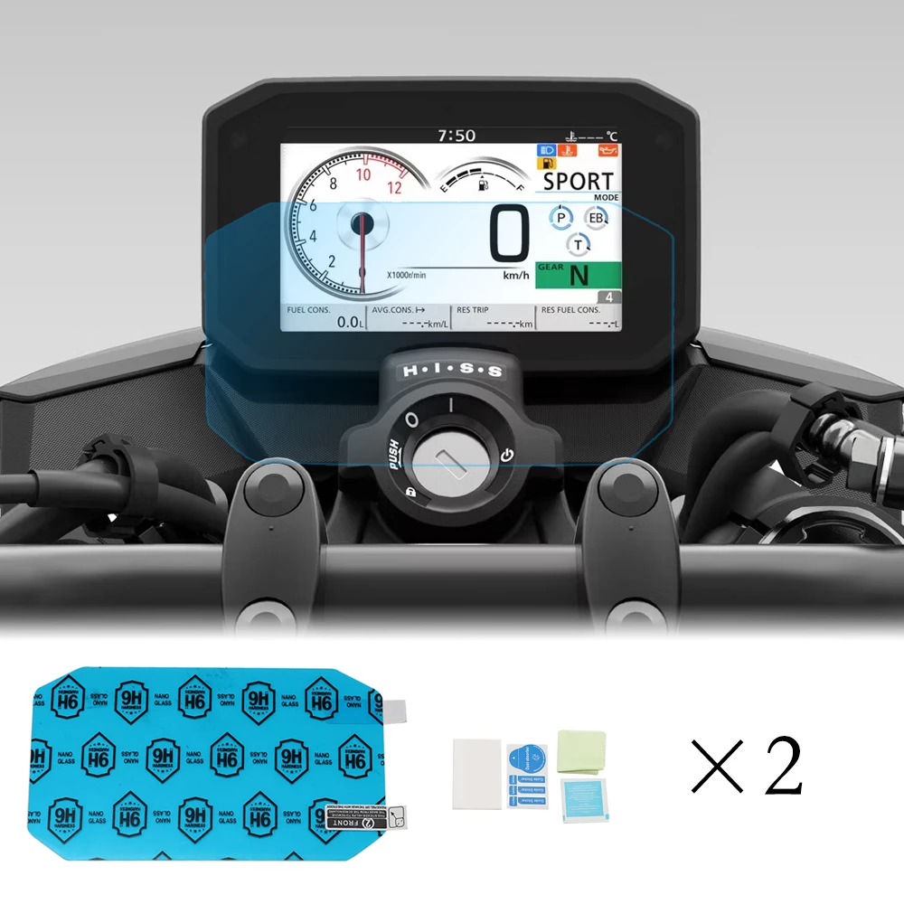 

For Honda Hornet CB750 2023 Hornet750 Anti-Scratch HD Motorcycle Protective Film Meter Speedometer Screen Protector Dashboard Me