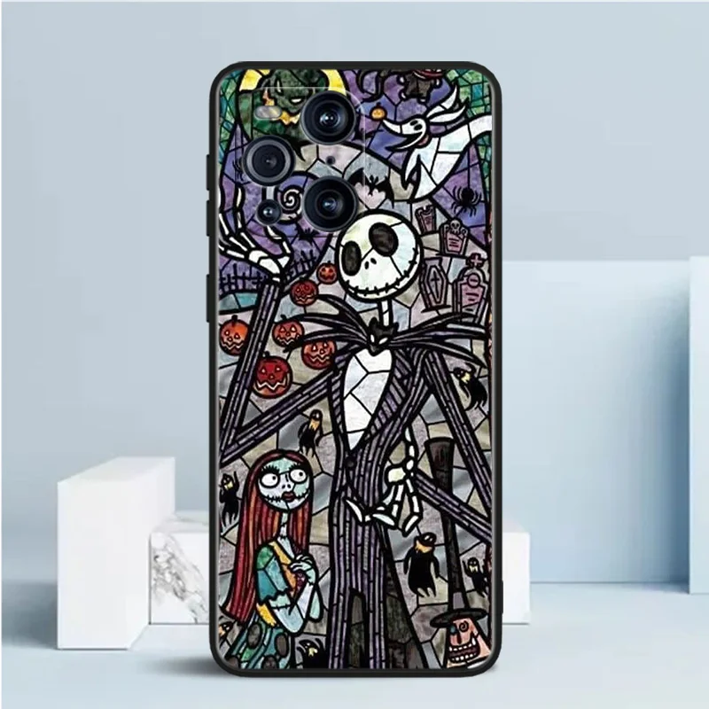 Чехол Кошмар перед Рождеством для телефона OPPO Find X2 X3 X5 Reno 5 6 7 8 10 11 Lite Neo Pro Plus 4G