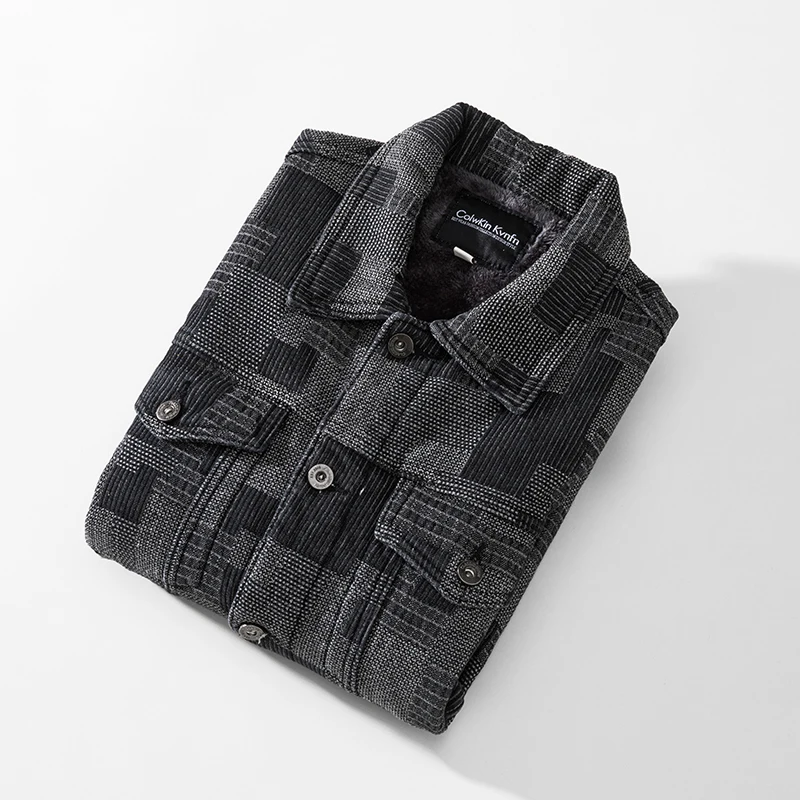 

Men's denim jacket Korean slim fashion black denim handsome youth slim work coat