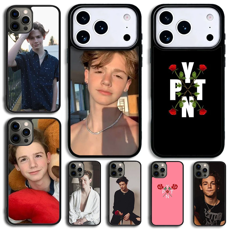Фото Чехол для телефона Payton Moormeier Merch для iPhone 14 Pro Max 15 13 12 16 17 Pro 11, противоударный силиконовый чехол с декором №1