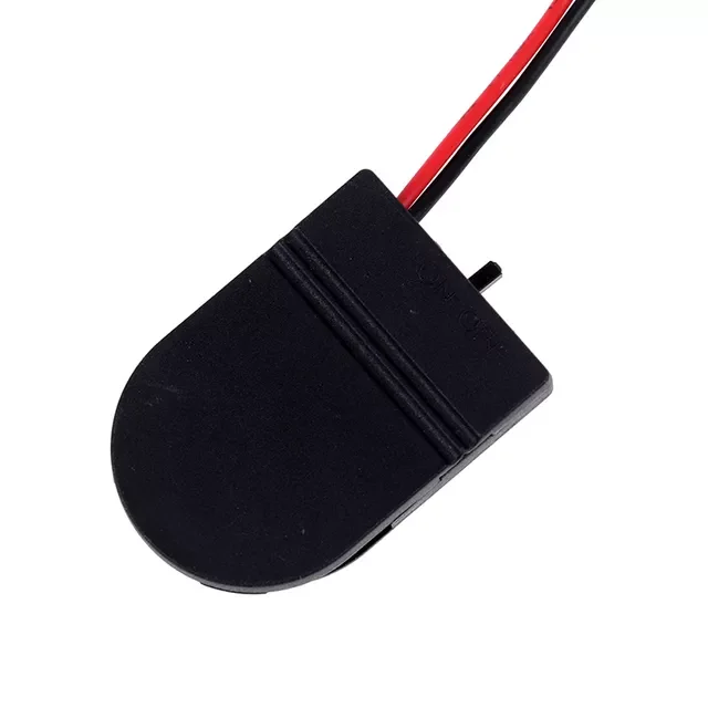 

CR2032 Button Coin Cell Battery Socket Holder Case Cover ON-OFF Switch