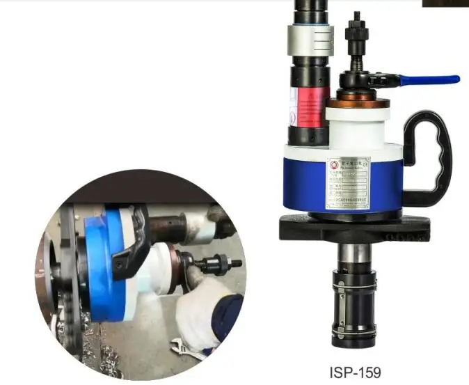 Электрическая портативная машина для снятия фаски на холодную трубу