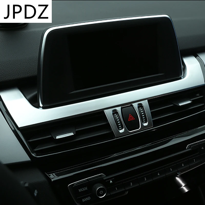 

Декоративная наклейка на панель автомобиля с центральным контролем под навигацией для BMW F45 F46 2 серии, аксессуары для интерьера автомобиля