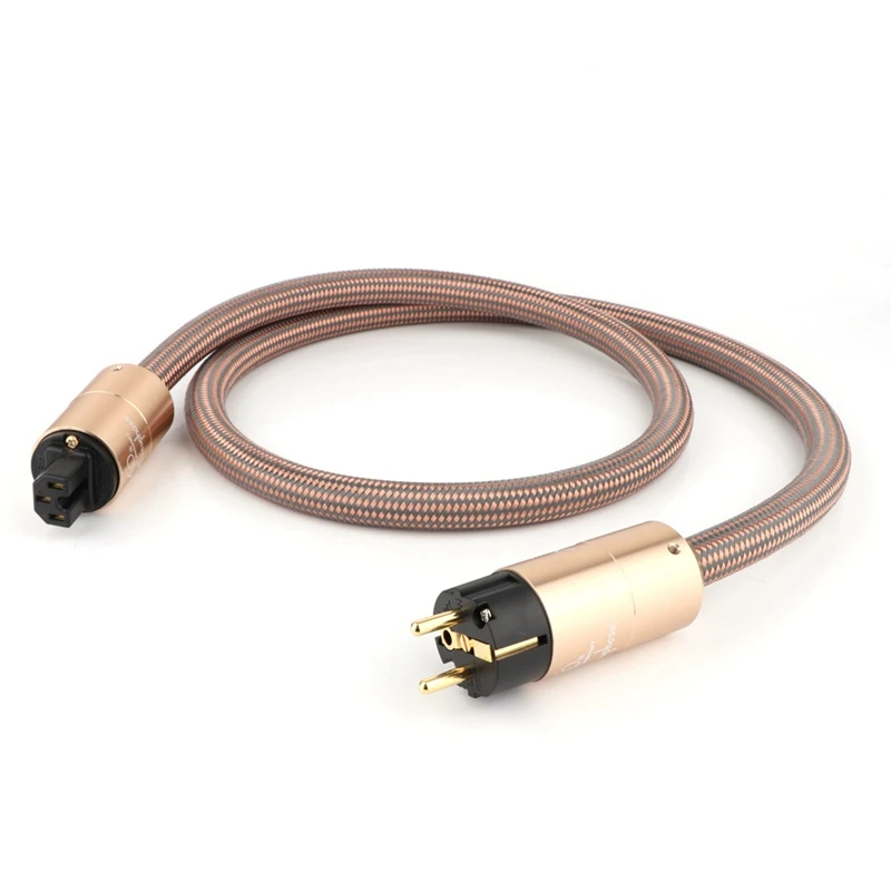 

HI End Power Cord CD Amplifier Amp Power Plug Cable HIFI AC Mains Power Cable