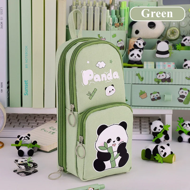 

Многослойный пенал Оксфорд с пандой и капибарой