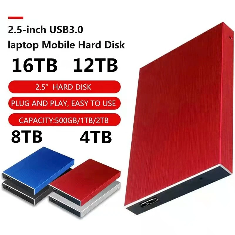 

New mobile solid state drive USB3.0 high-speed mobile hard drive 500GB-16TB