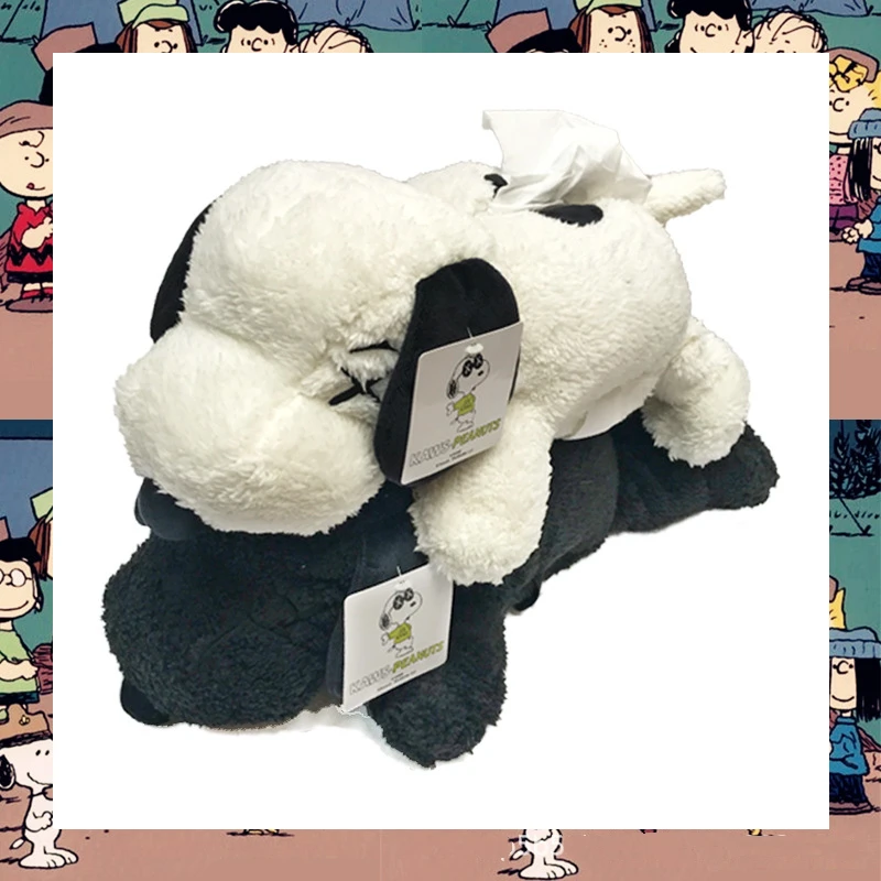 

Cartoon Short Plush Dog 2 Color Tissue Wrap Cover Indoor/ Car seat Tissue Bag Box Kawai Gift Lovely Decoration Plush Toy Doll