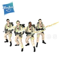 6inches hasbro ghostbusters action figure 4pcsset plasma series 1984 ghostbusters glow in the dark movie model free shipping