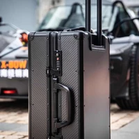 lightest premium carbon fiber suitcase