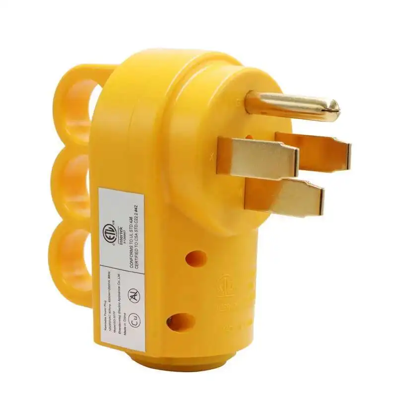 

Сменная розетка NEMA 14-50P 14-50R, 50 А, 125/250 В, сверхмощная розетка с ручкой