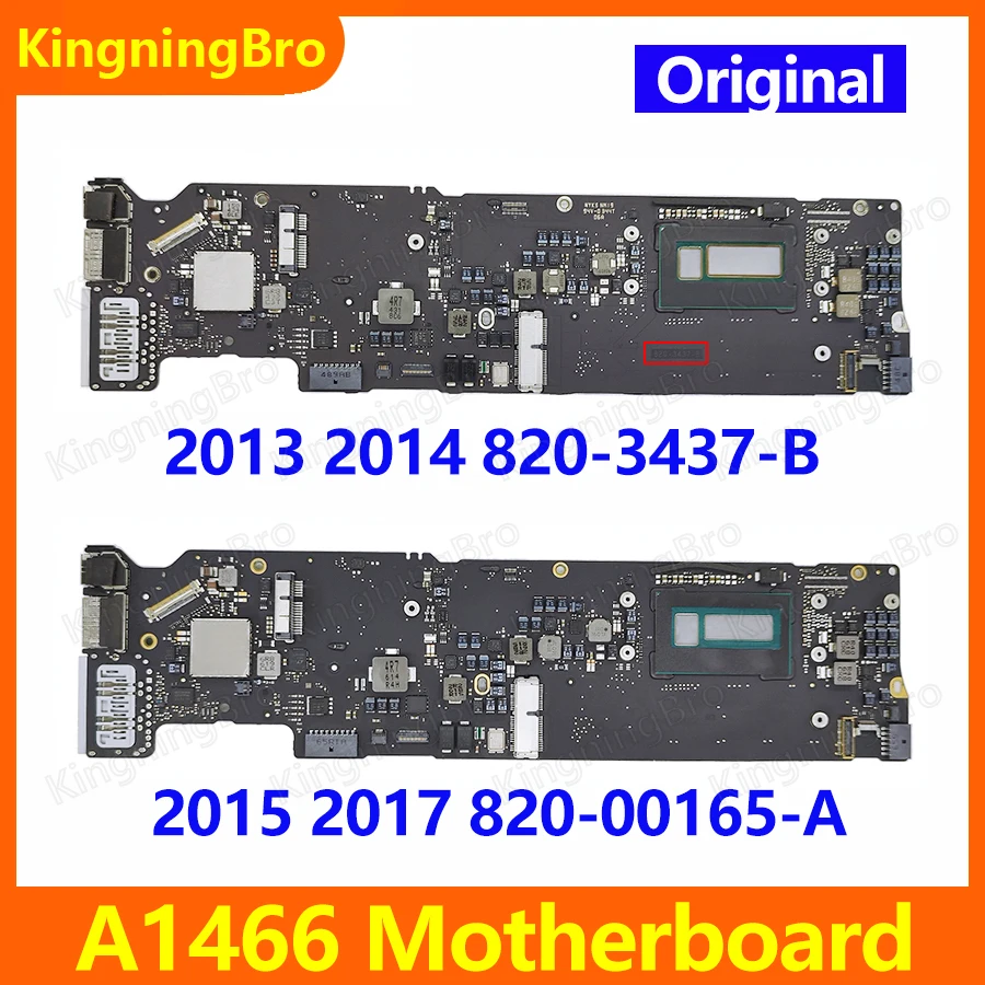 Оригинальная материнская плата A1466 для Macbook Air 13 &quot i5 i7 4 ГБ 8 2013 2014 820-3437-B / 2015 2017