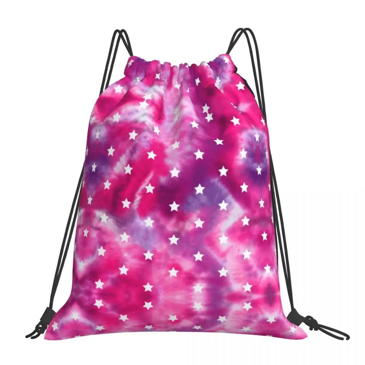 

Drawstring Bags Gym Bag Pink Tie-Dye And Stars Tie Dye Y Hot Sale Backpack Blanket roll Funny Joke