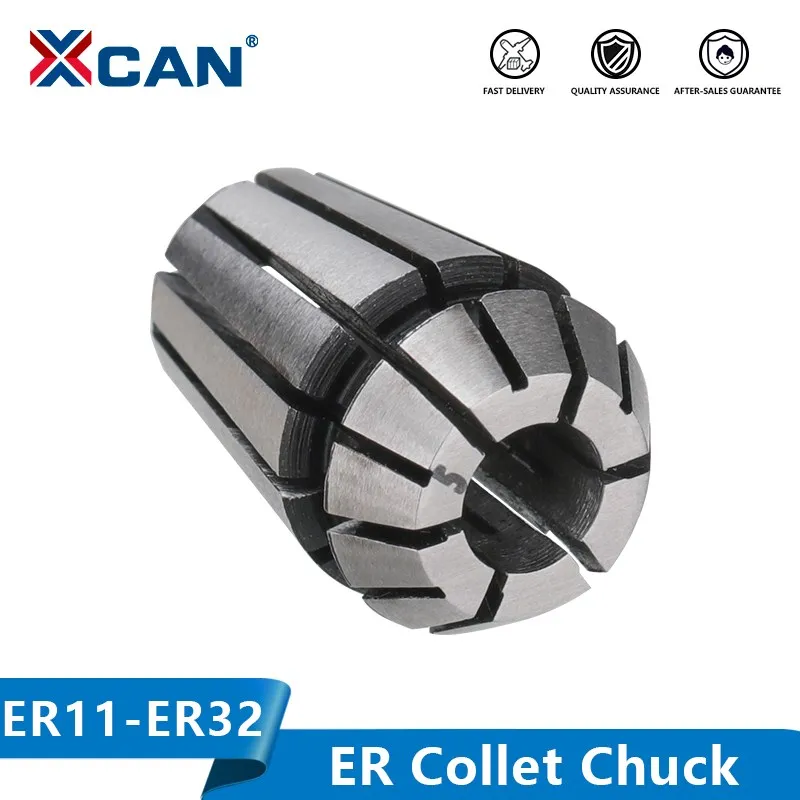 Пружинный цанговый патрон XCAN ER11, ER16, ER20, ER25, ER32 для фрезерного станка с ЧПУ